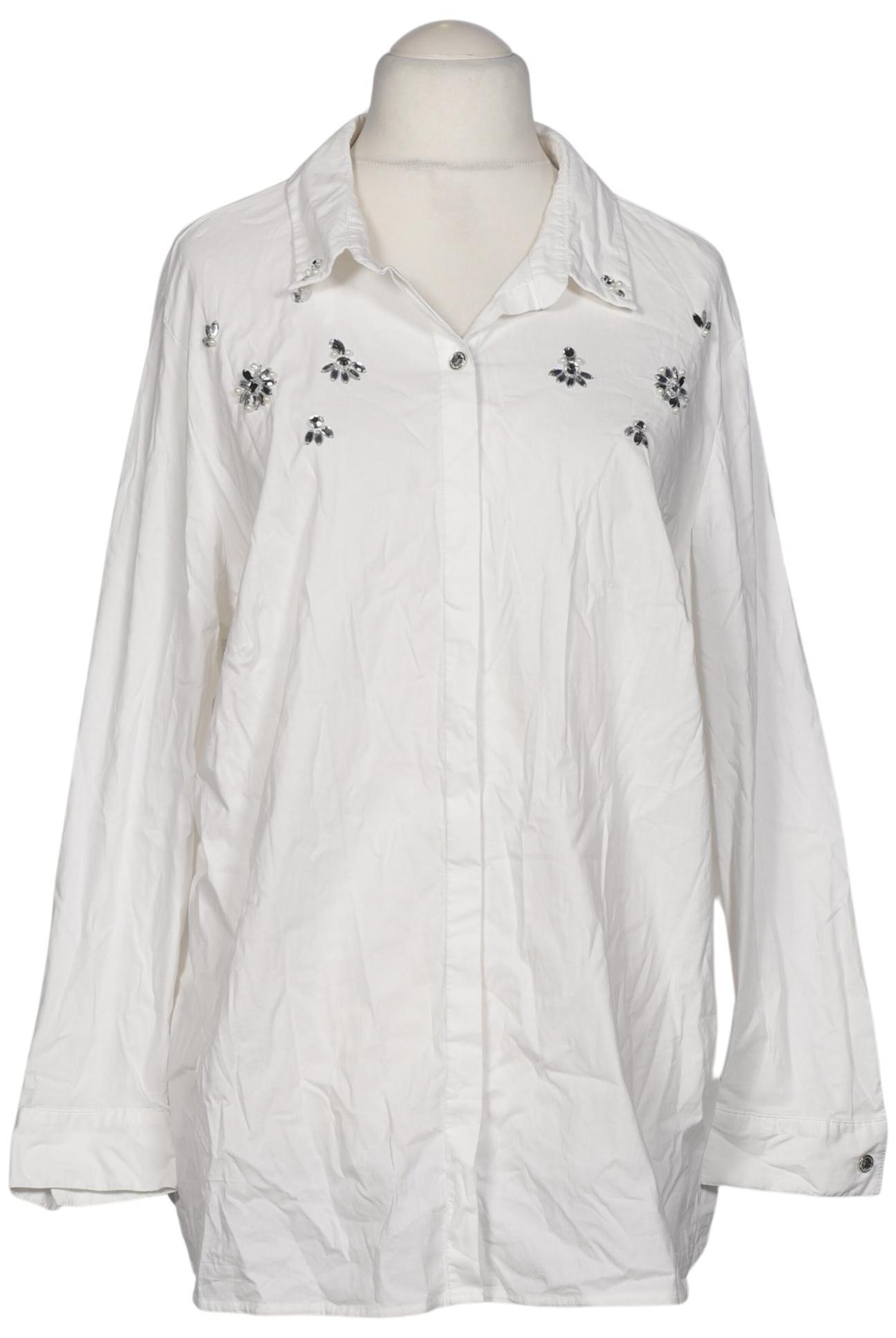 SHEEGO Blouse & Tunic in 6XL in White: front