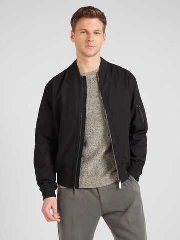 Calvin Klein - Chaqueta de entretiempo en negro: frente