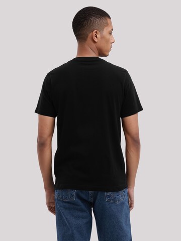 F4NT4STIC Shirt 'Orange Spritz' in Zwart