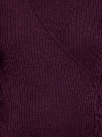 Only Maternity Shirt 'OLMKAILA' in Rot