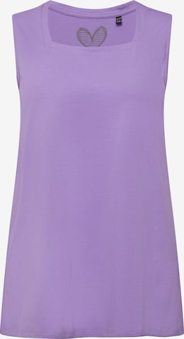 Ulla Popken Shirt in Lila: Vorderseite