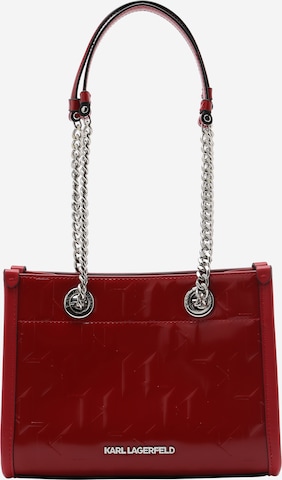 Karl Lagerfeld Olkalaukku värissä punainen: etupuoli
