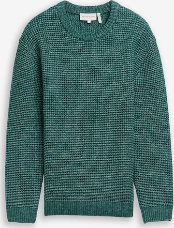 TOM TAILOR Sweater in Green: front