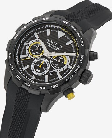 NAUTICA Analog Watch 'NST' in Black