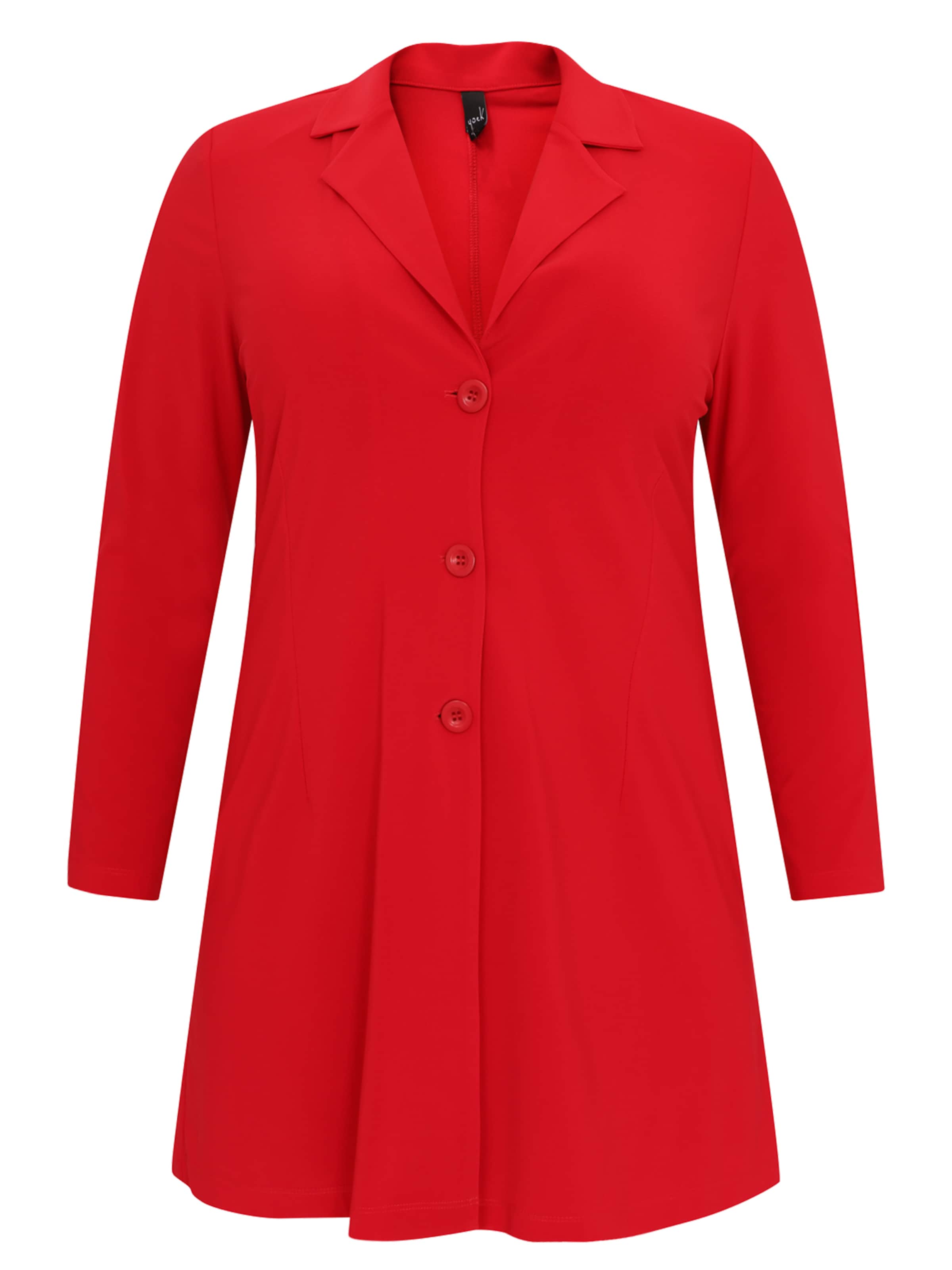 YOEK Blazer ' Dolce' in Red: front