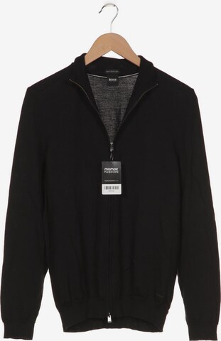 BOSS Sweater & Cardigan in L in Black: front