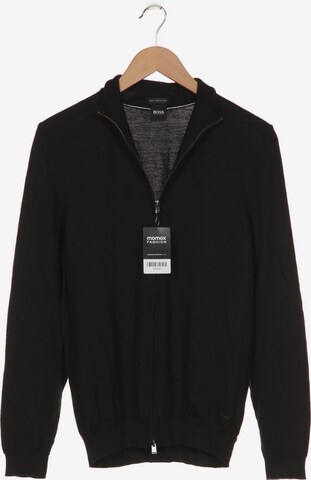 BOSS Black Sweater & Cardigan in L in Black: front