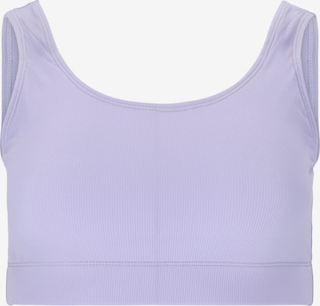 Athlecia Bralette Athletic Bikini Top 'Daisee' in Purple: front