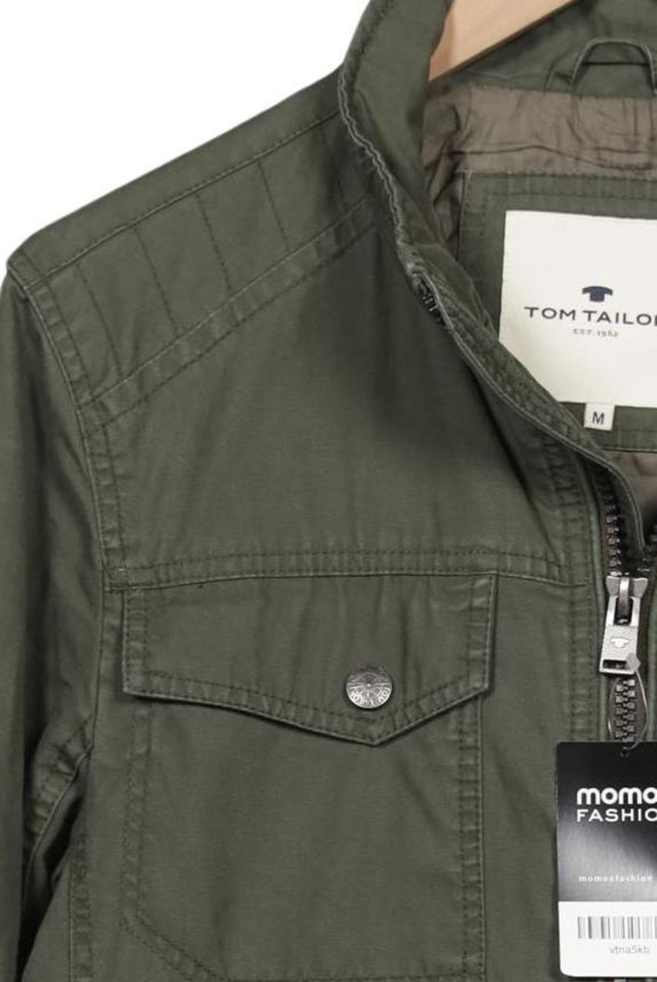 TOM TAILOR Jacke M in Grün