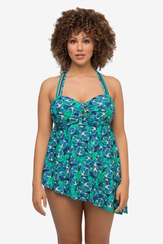 Ulla Popken Swimsuit in Green: front