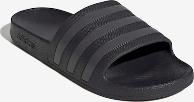 ADIDAS SPORTSWEAR Rantakengät 'ADILETTE AQUA' koossa 36,5-37 värissä antrasiitti / musta, Tuotenäkymä