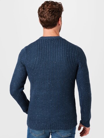 Only & Sons Пуловер 'Nazlo' в синьо