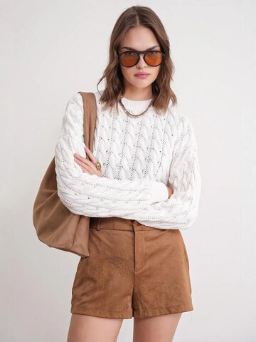 Pull-over MixRay en beige