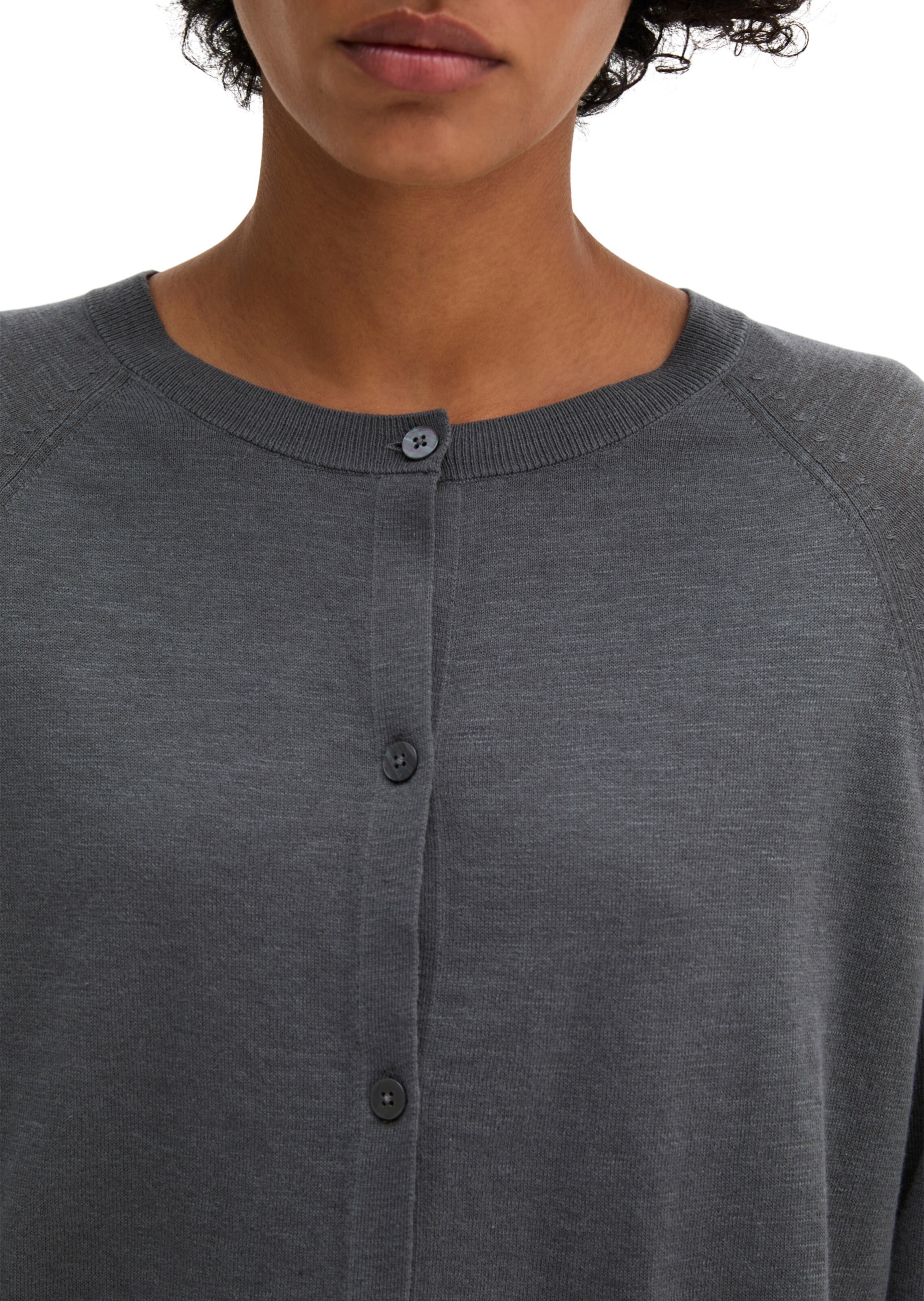 Marc O'Polo Strickjacke in Grau