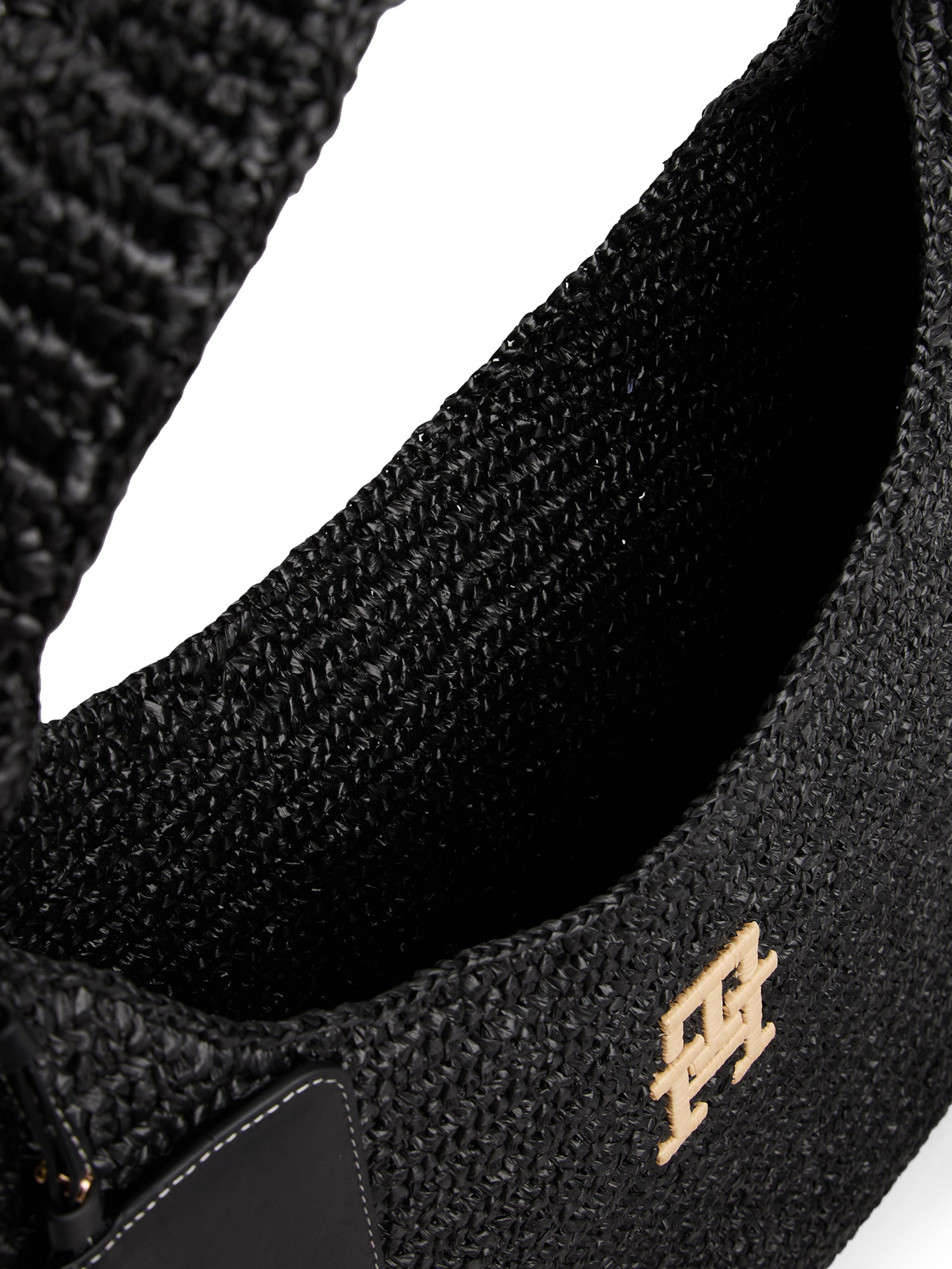 TOMMY HILFIGER Μεγάλη τσάντα σε μαύρο