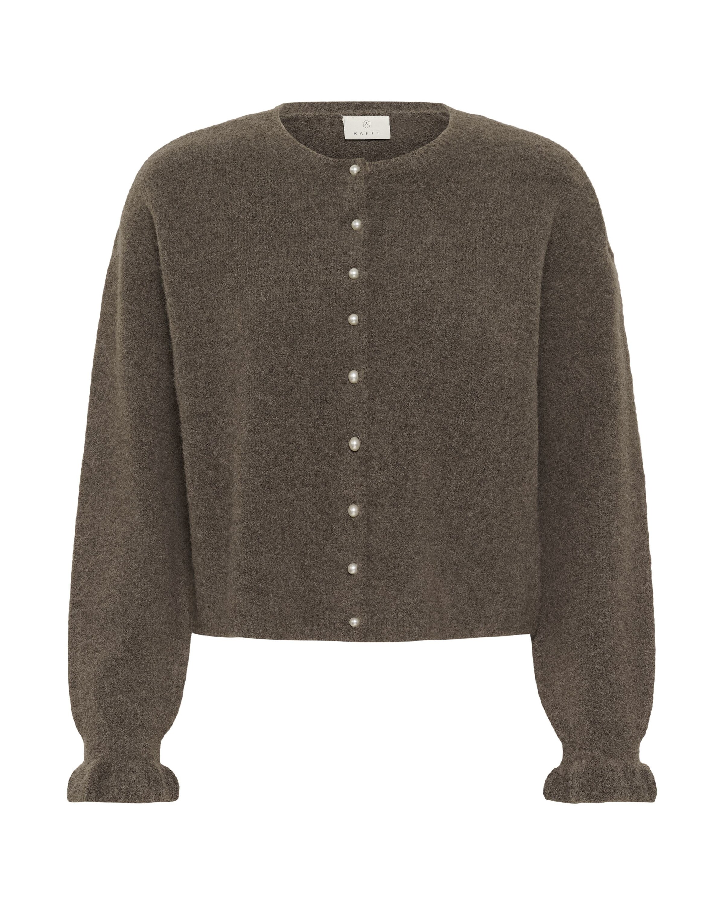 Kaffe Knit Cardigan 'KACourson' in Brown, Item view