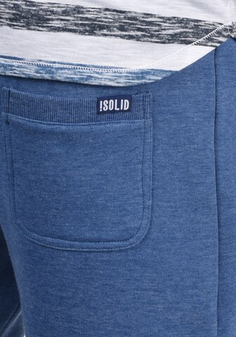 !Solid Regular Sweatshorts in Blau