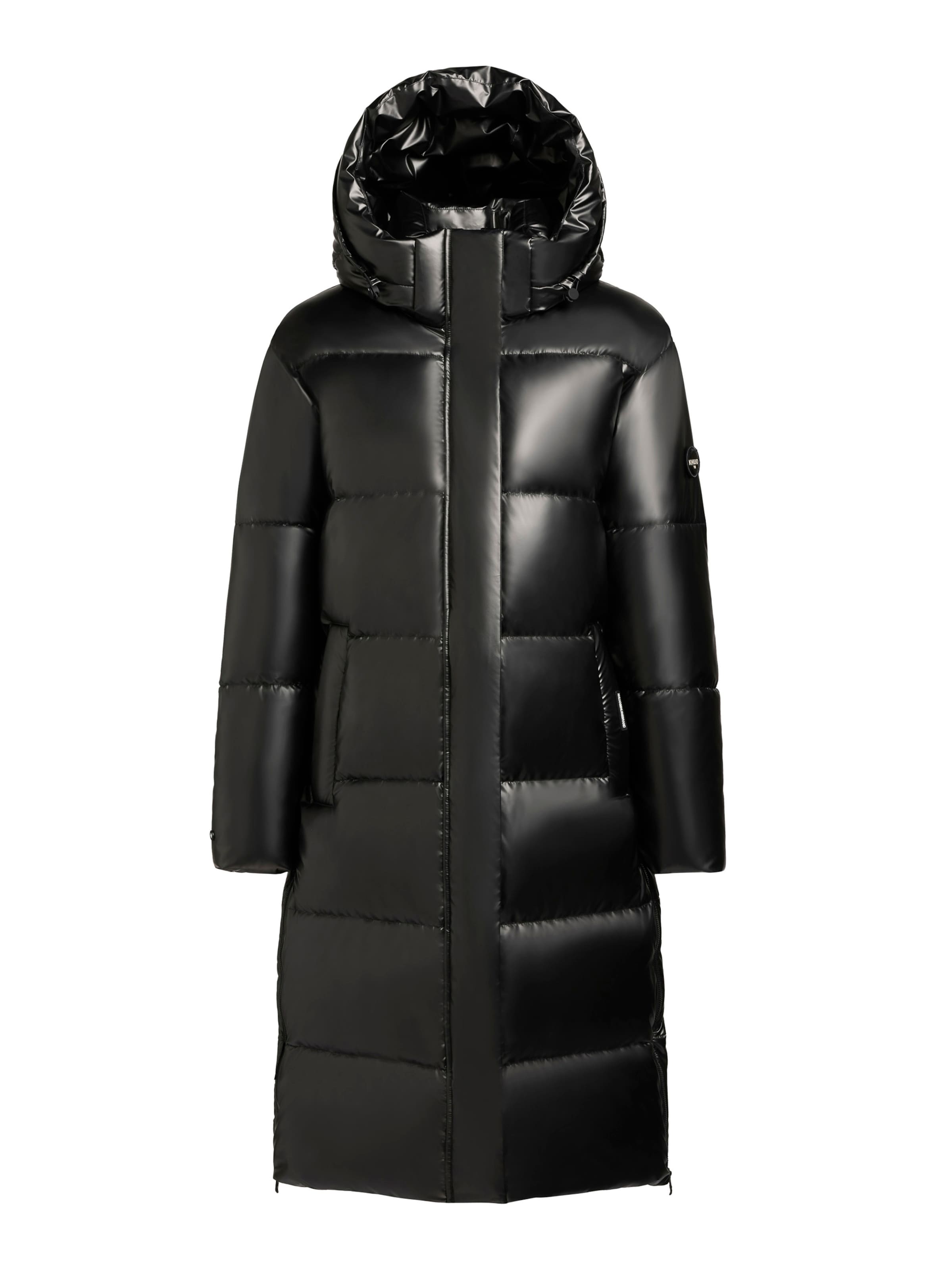 khujo Mantel ' RACHEL SHINY ' in Grau: Vorderseite