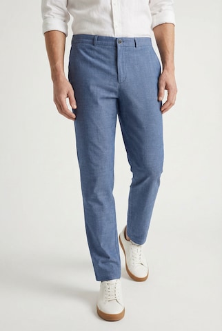 OLYMP Slim fit Pants in Blue