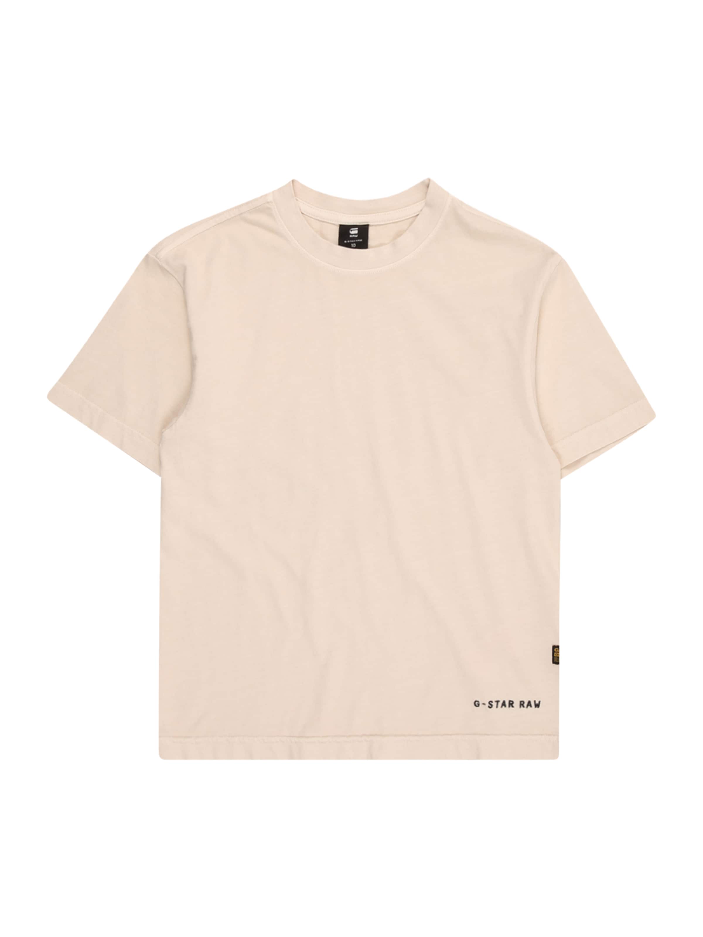 G-STAR Μπλουζάκι σε λευκό: μπροστά