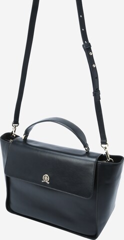 TOMMY HILFIGER Handtasche 'Crest' in Schwarz