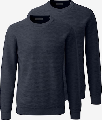 s.Oliver Sweatshirt 'Basic' in Blue: front