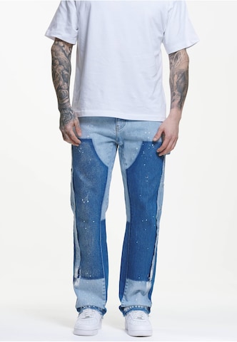 regular Jeans cargo 'Nardin' di 2Y Studios in blu: frontale
