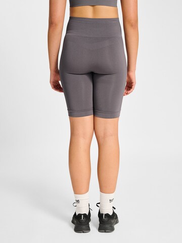 Hummel Skinny Sportbroek 'Tif' in Grijs