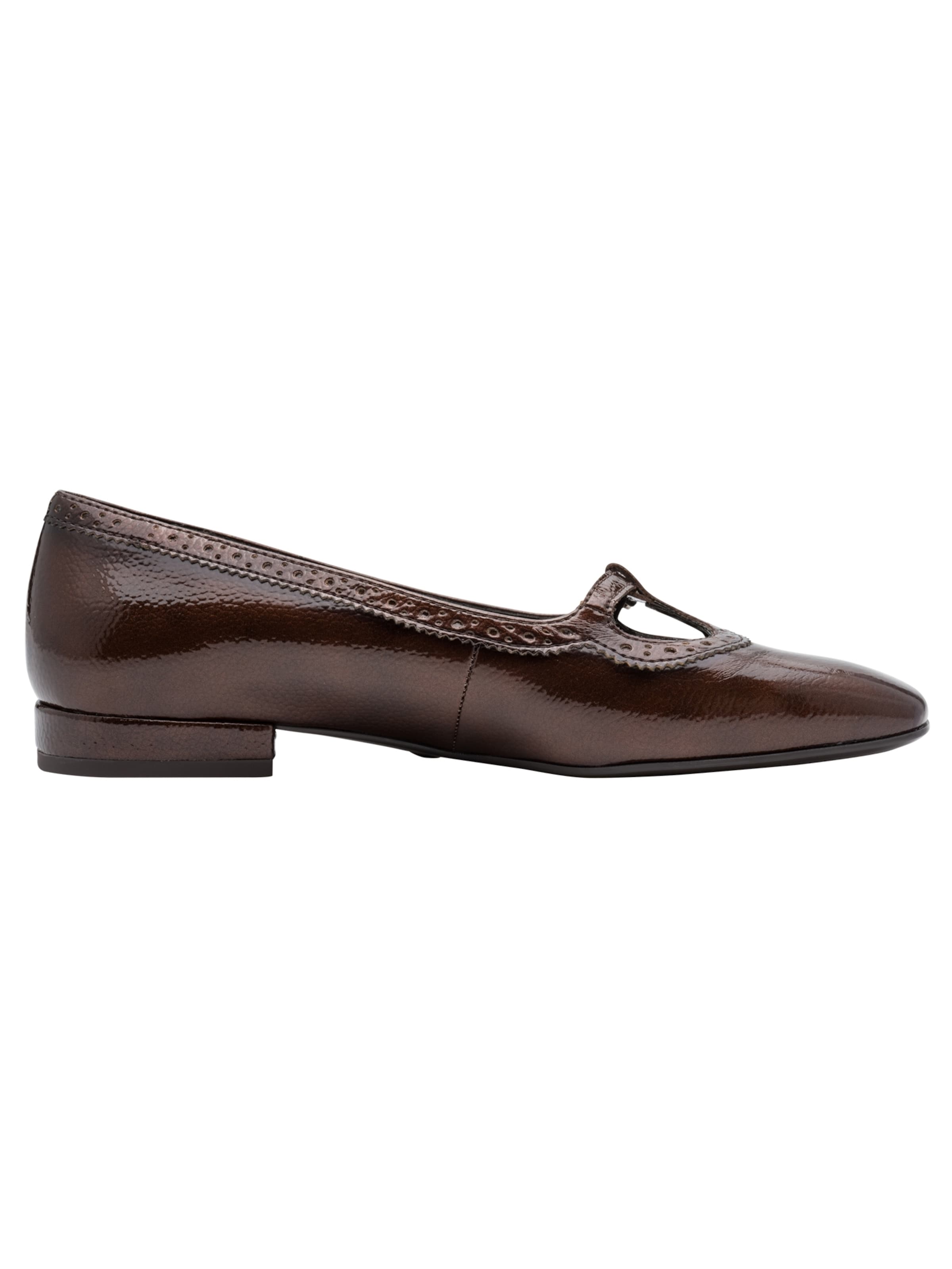 Tamaris Strap ballerina in Brown