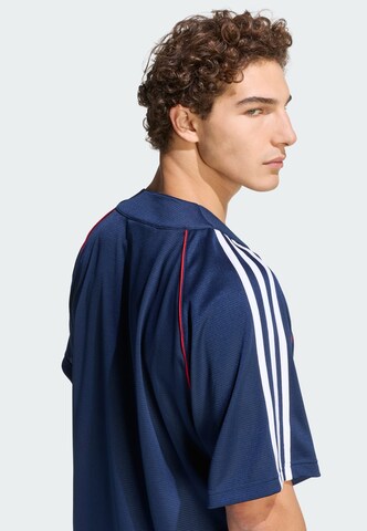 ADIDAS ORIGINALS Comfort Fit Hemd 'Adicolor' in Blau