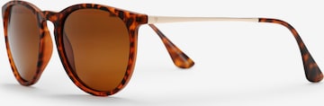 CHPO Sunglasses 'ROMA' in Brown: front