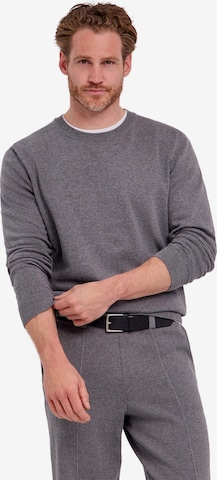 FALKE Pullover 'Cotton Knit' in Grau: Vorderseite