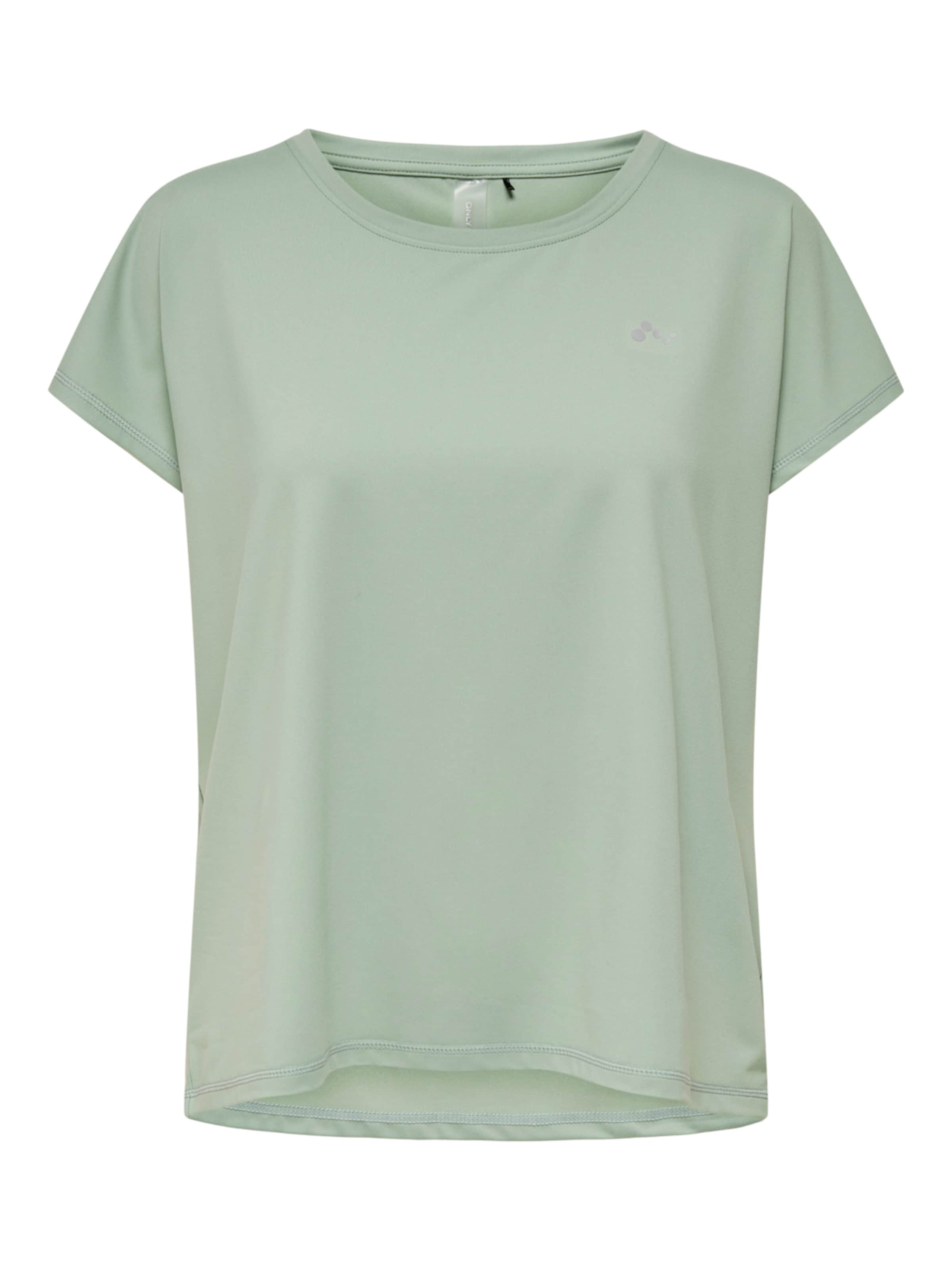 NteQk Sport ONLY PLAY Top sportivo Aubree in Verde Pastello 