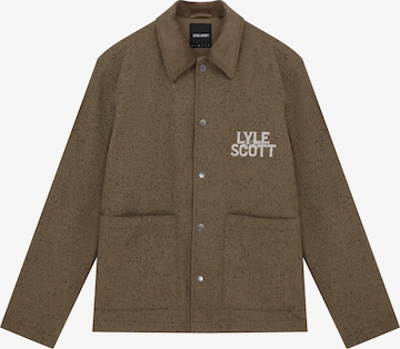 Lyle & Scott Prehodna jakna | rjava barva: sprednja stran