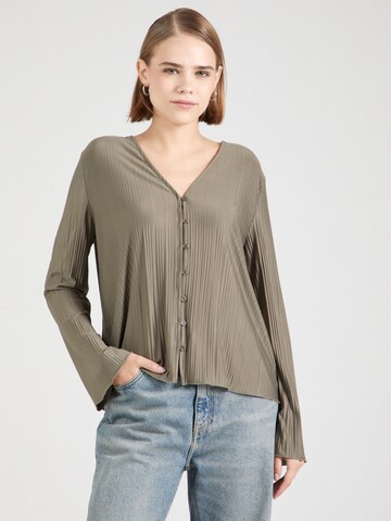 Camicia da donna 'Sauma' di Samsøe Samsøe in verde: frontale