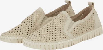 ILSE JACOBSEN Instappers 'TULIP140M' in Beige: voorkant