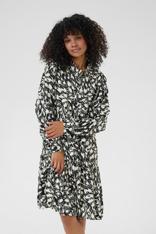 Robe-chemise 'KAJamie' Kaffe en noir : devant