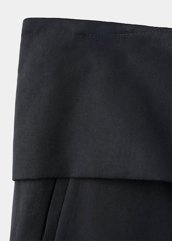 MANGO Regular Pants 'Ginny' in Grey