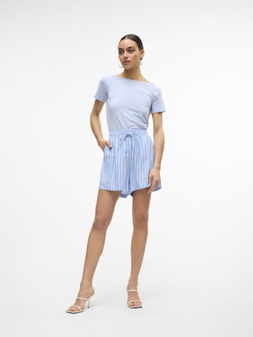 VERO MODA Loose fit Trousers 'LINN' in Blue