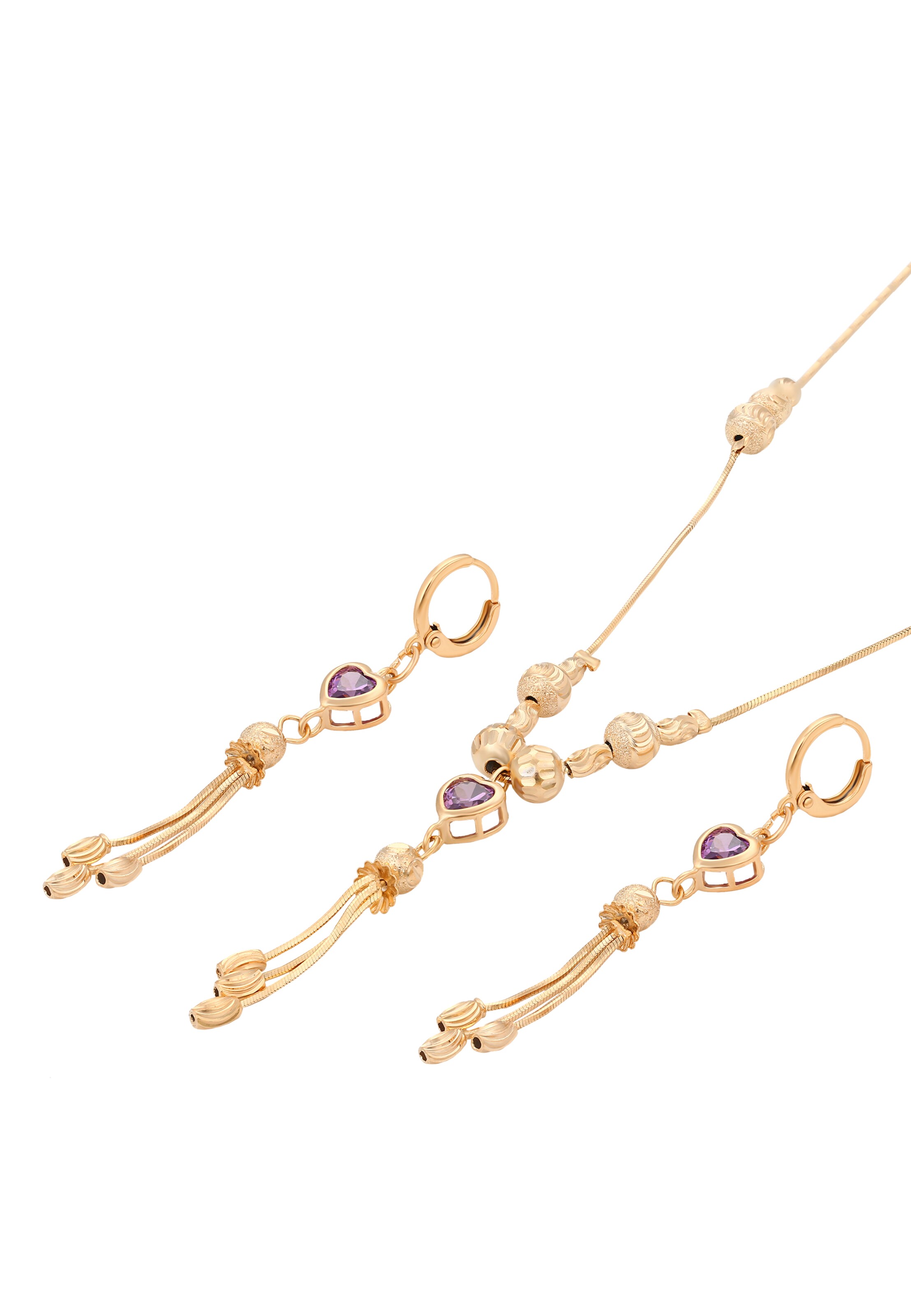 faina - Conjuntos de bijuteria em ouro