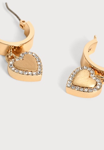 DKNY Серьги 'HEART' в Золотой