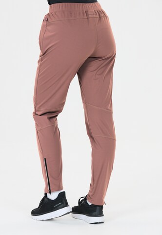 ENDURANCE Slimfit Sportbroek 'Eluna' in Rood
