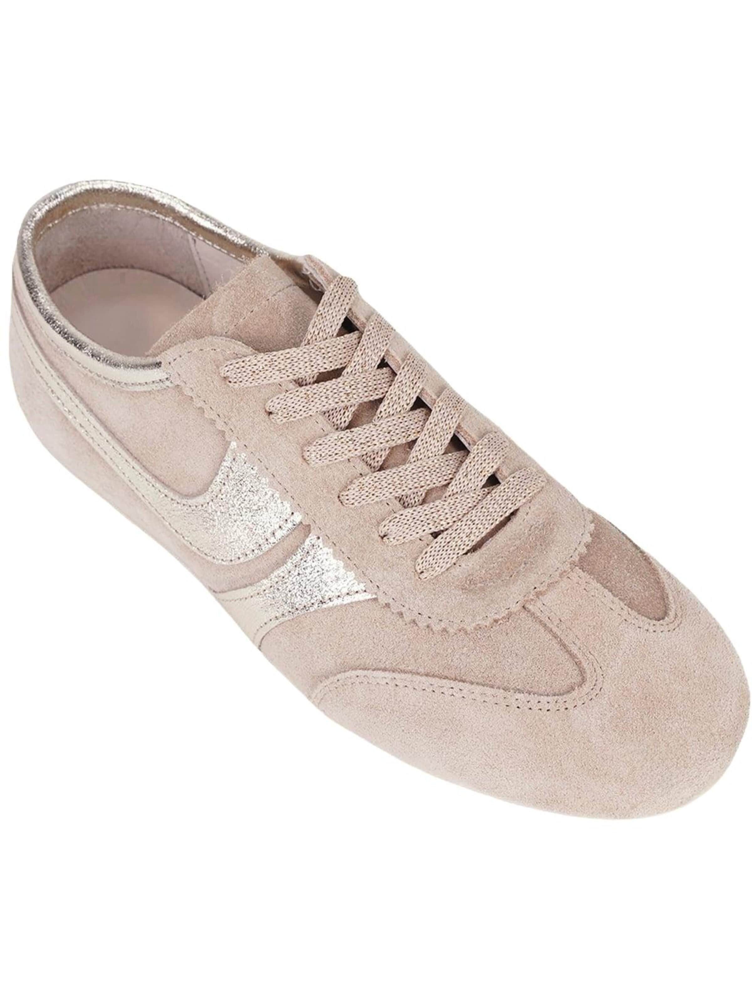 Desa Sneakers 'Trainer' in Beige: front