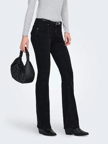 juoda ONLY Kliošinis Džinsai 'ONLCARRIE': priekis