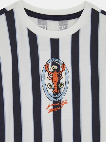 GUESS T-Shirt in Blau