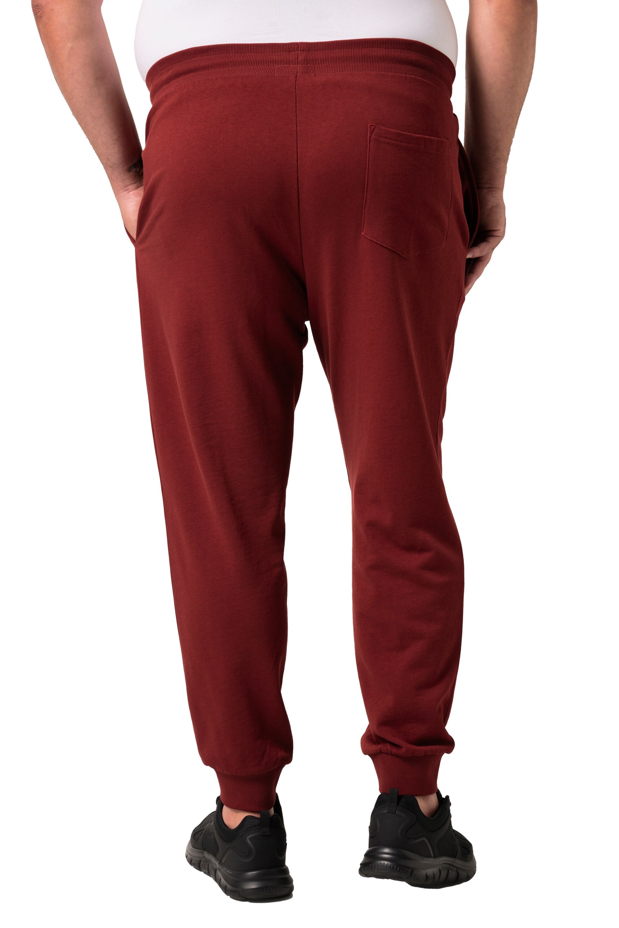 Men Plus Tapered Broek in Bruin