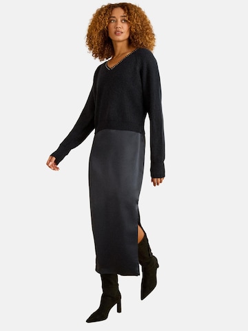 Robe love & roses en bleu : devant