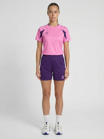 Hummel Regular Sportbroek 'Core 2.0' in Lila