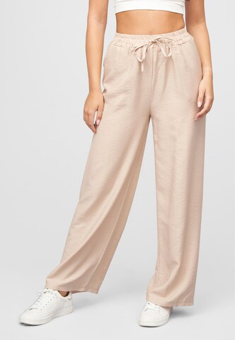 Cloud5ive Regular Trousers in Beige: front