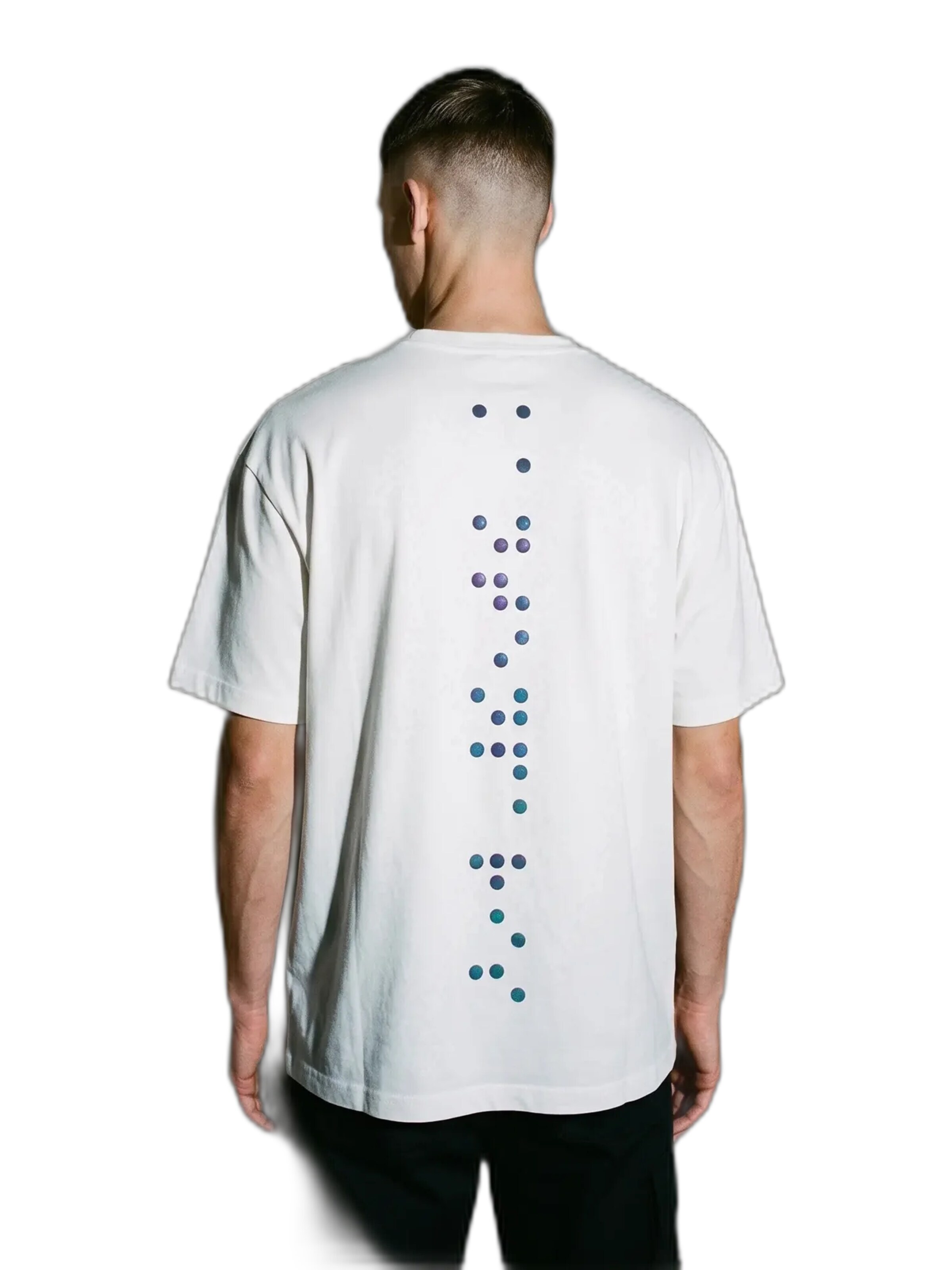 Kanten Shirt 'T-Shirt Tenji' in White: front